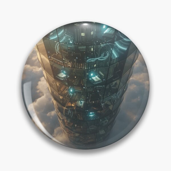 Item preview, The Glass Babel - Infinite Knowledge designed and sold by THEARTCURATİON .