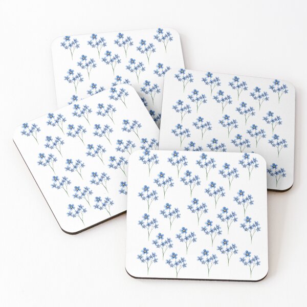 Item preview, Bouquet of little blue Myosotis flowers designed and sold by uunaa.