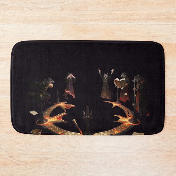 Item preview, Panic in the Pentagram — Dark Sacred Ritual Art designed and sold by GeoWhimsy Studio.