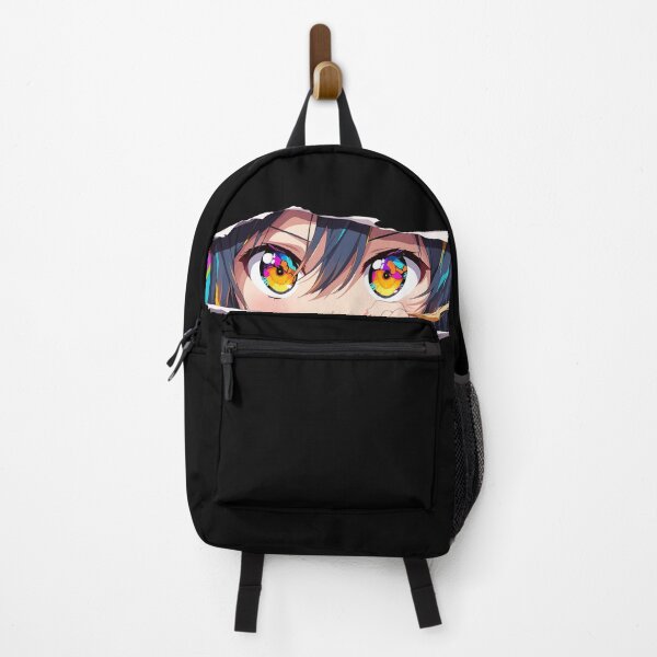 Item preview, Akame Akame Ga Kill Torn Paper Eyes Peeker Neon Color Gaze designed and sold by PMartistStudio.