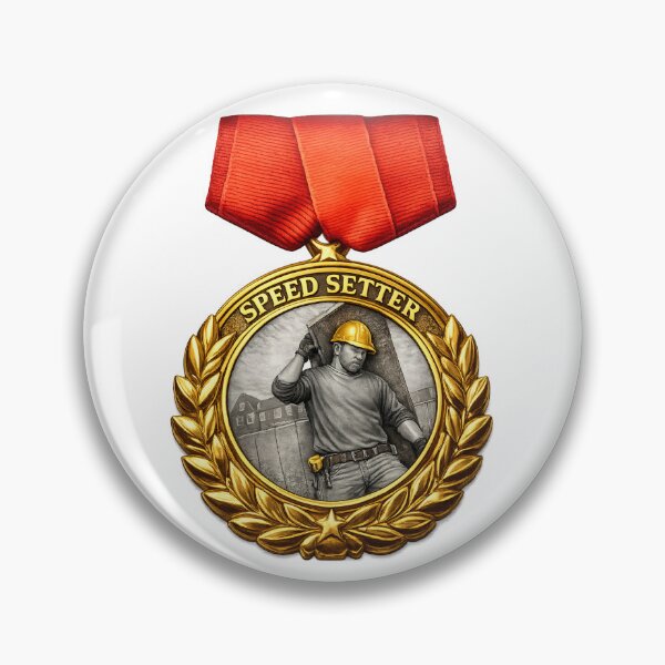Item preview, Speed Setter Medal designed and sold by STICKR-UP.