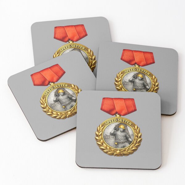 Item preview, Speed Setter Medal designed and sold by STICKR-UP.