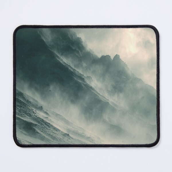 Item preview, Foggy Mountains Winter designed and sold by NicolasGlowArt.