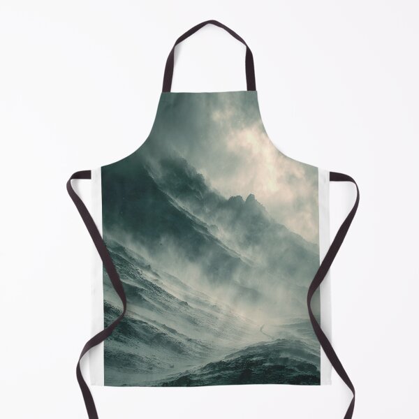 Item preview, Foggy Mountains Winter designed and sold by NicolasGlowArt.