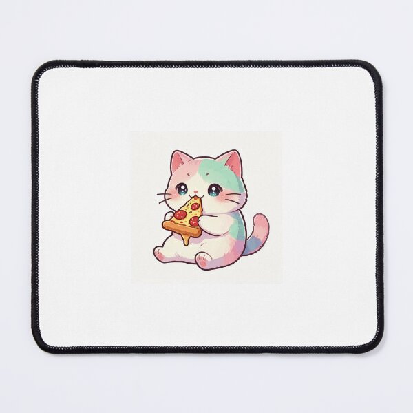 Item preview, Cute cat kawaii pizza addict designed and sold by EpicBoing.