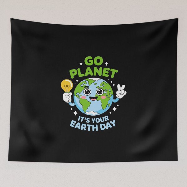 Item preview, Go Planet, It's Your Earth Day designed and sold by jkrphoto.