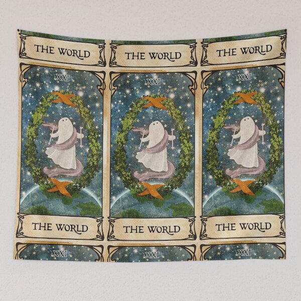 Item preview, The World Tarot Design designed and sold by katherineblower.