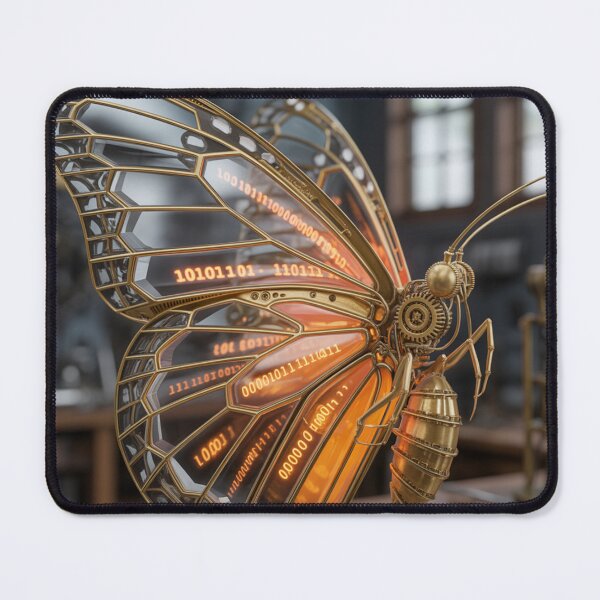 Item preview, The Mechanical Monarch - Time's Flutter designed and sold by THEARTCURATİON .