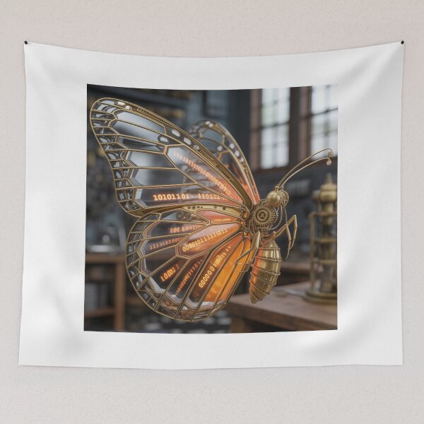 Item preview, The Mechanical Monarch - Time's Flutter designed and sold by THEARTCURATİON .