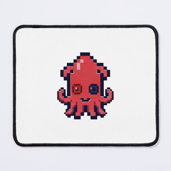 Item preview, Red Minty Pixel Squid - Retro Scanline Art designed and sold by Seth Lazar.