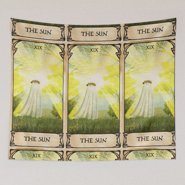 Item preview, The Sun Tarot Design designed and sold by katherineblower.