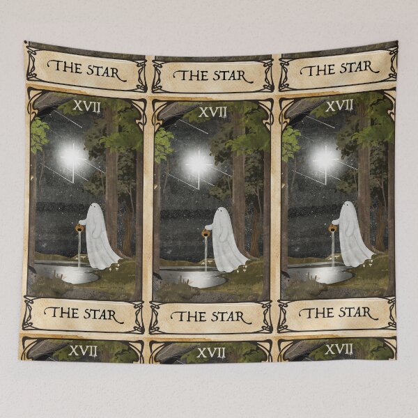 Item preview, The Star Tarot Design designed and sold by katherineblower.