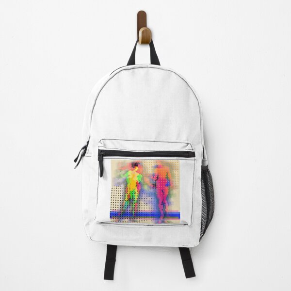 Item preview, Neon Glitch Abstract Human Figures #2 designed and sold by MikZviagin.