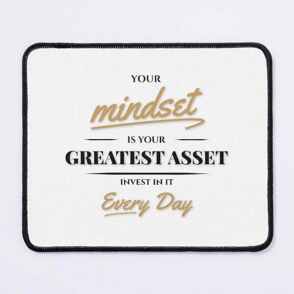 Item preview, Your mindset is your greatest asset: black designed and sold by Revextyr.