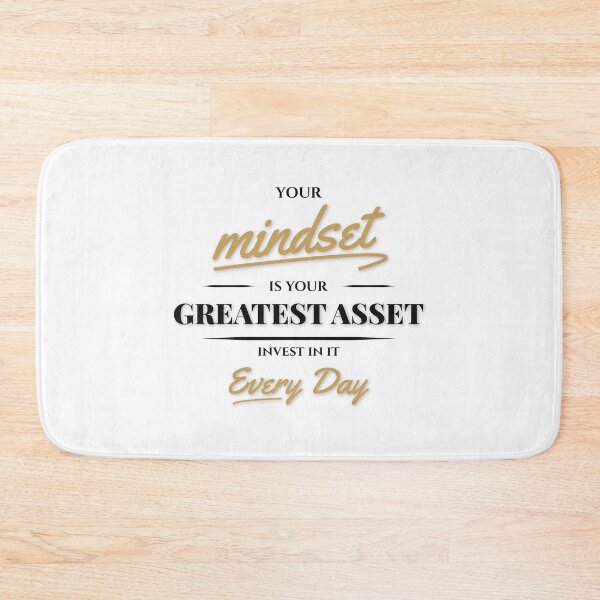 Item preview, Your mindset is your greatest asset: black designed and sold by Revextyr.
