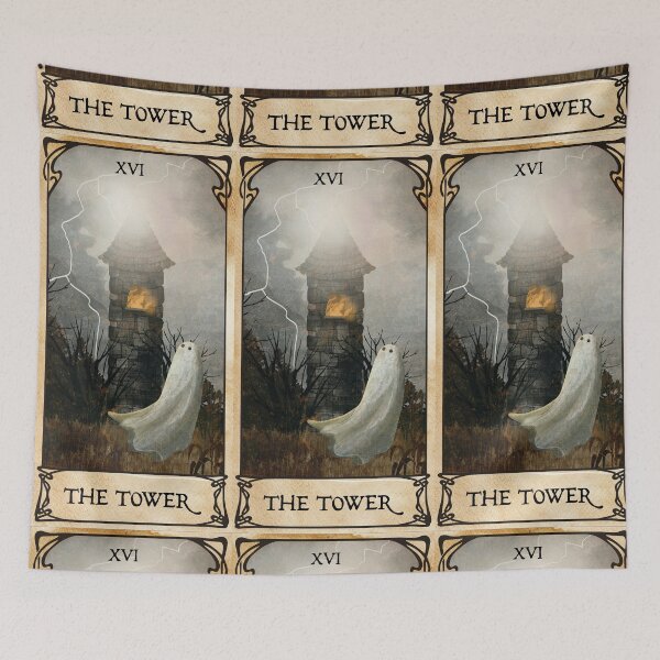 Item preview, The Tower Tarot Design designed and sold by katherineblower.