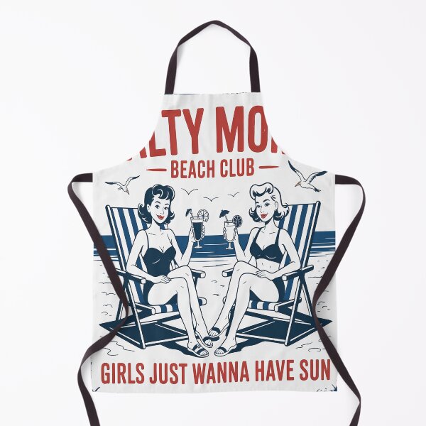 Item preview, Salty Moms Beach Club Girls Just Wanna Have Sun Summer Girl designed and sold by NicolaMail.