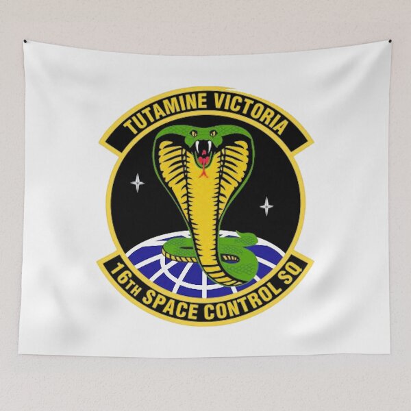 Item preview, 16th Space Control Squadron Crest designed and sold by Nikki SpaceStuffPlus.