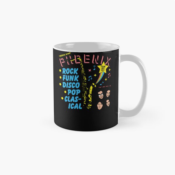 Item preview, Phoenix French Band Premium Rock Punk Disco Pop Glas Ical From Versailles Not Paris  designed and sold by balkisarts.