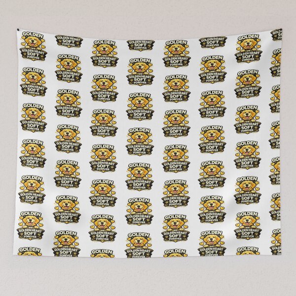 Item preview, Golden Heart Soft Forever Golden Retriever Gift designed and sold by WildVista.