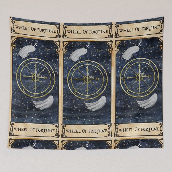 Item preview, Wheel Of Fortune Tarot Design designed and sold by katherineblower.