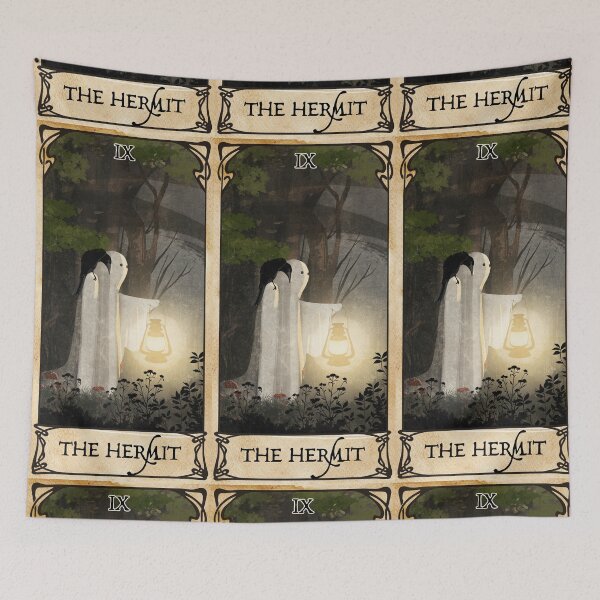 Item preview, The Hermit Tarot Design designed and sold by katherineblower.