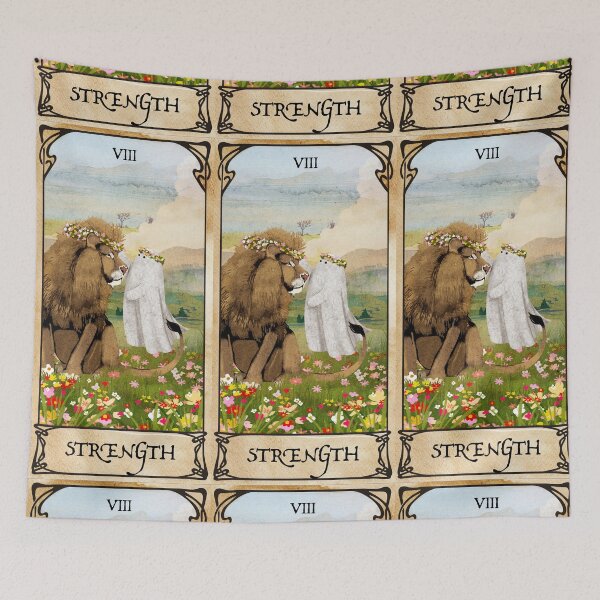 Item preview, Strength Tarot Design designed and sold by katherineblower.