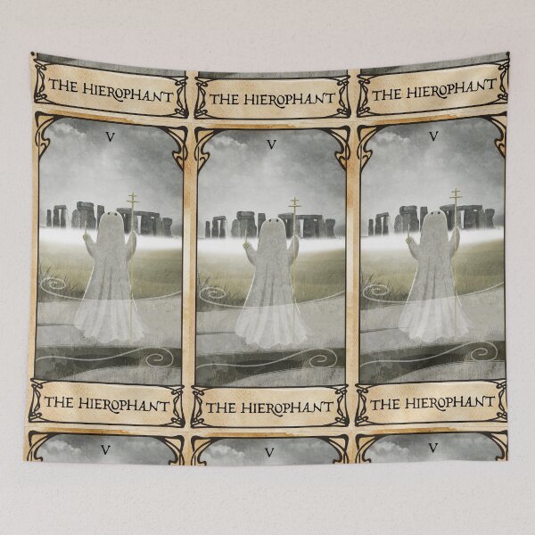 Item preview, Hierophant Alternative Tarot Design designed and sold by katherineblower.