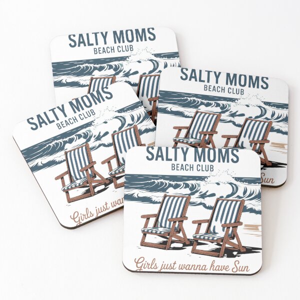 Item preview, Salty Moms Beach Club Girls Just Wanna Have Sun Summer designed and sold by NicolaMail.