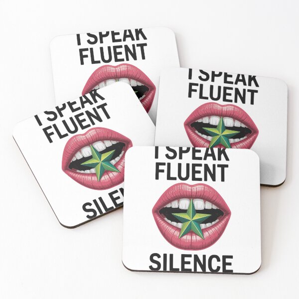 Item preview, I Speak Fluent Silence designed and sold by TheRetroStyle.