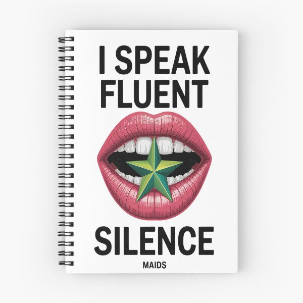 Item preview, I Speak Fluent Silence designed and sold by TheRetroStyle.