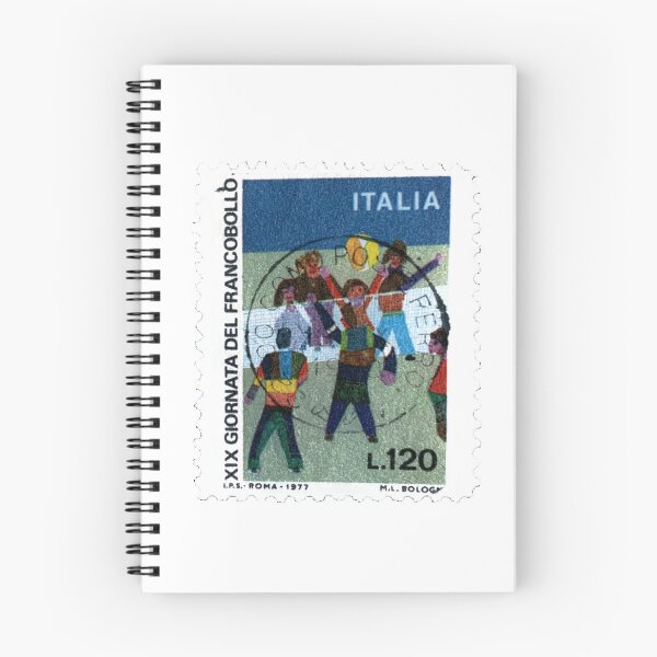 Item preview, Italian Children 120 Lire Italy Vintage Postage Stamp designed and sold by red-amber65.