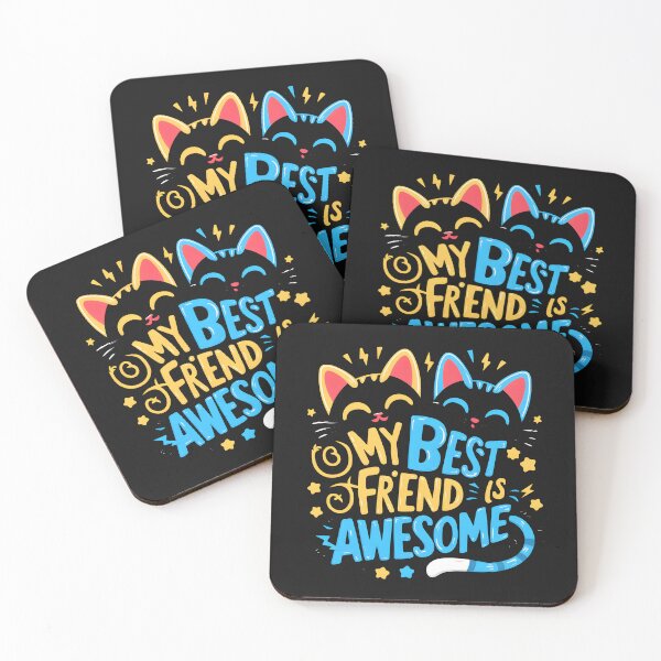 Item preview, PET BEST FRIEND CAT QUOTE cute designed and sold by madevdine.