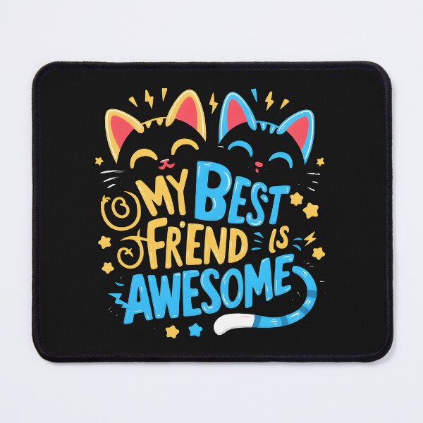 Item preview, PET BEST FRIEND CAT QUOTE cute designed and sold by madevdine.