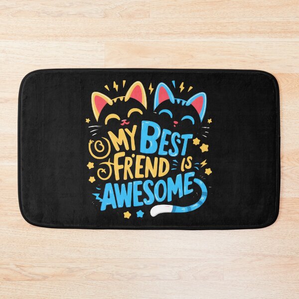 Item preview, PET BEST FRIEND CAT QUOTE cute designed and sold by madevdine.