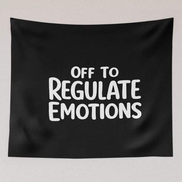 Item preview, Off To Regulate Emotions,Therapist, Counselor designed and sold by CloudyPress.