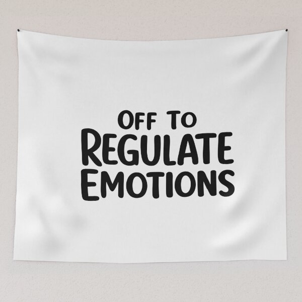 Item preview, Off To Regulate Emotions,Therapist, Counselor designed and sold by CloudyPress.