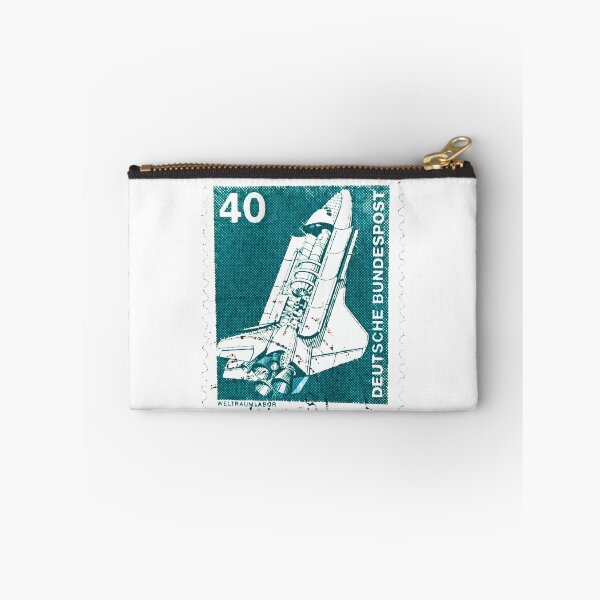 Item preview, German Deutsche 40 Rocket Green Vintage Postage Stamp designed and sold by red-amber65.