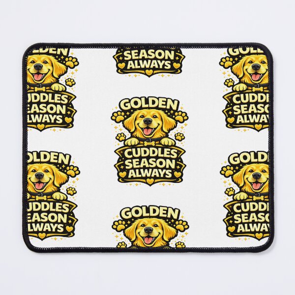 Item preview, Golden Cuddles Season Always Golden Retriever Gift designed and sold by WildVista.