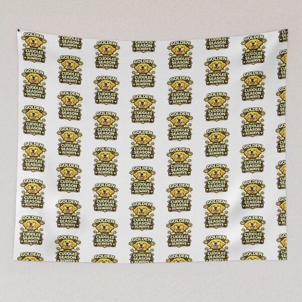 Item preview, Golden Cuddles Season Always Golden Retriever Gift designed and sold by WildVista.