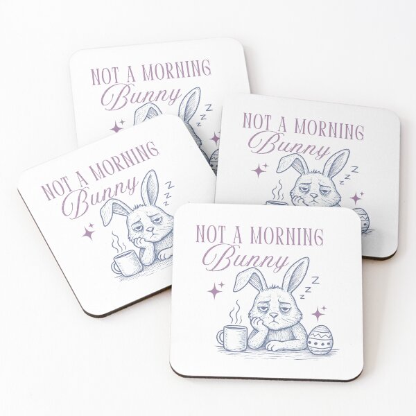 Item preview, Not a morning bunny designed and sold by wesdesignshop.