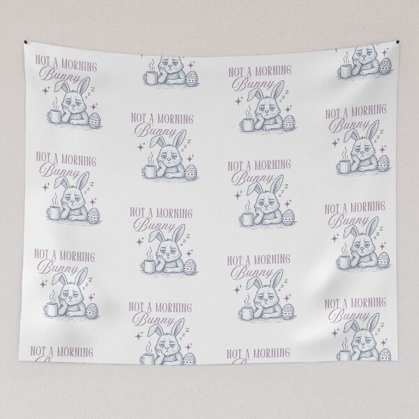 Item preview, Not a morning bunny designed and sold by wesdesignshop.