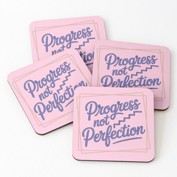 Item preview, Progress Not Perfection Mental Health  designed and sold by ُEldalal-Design.