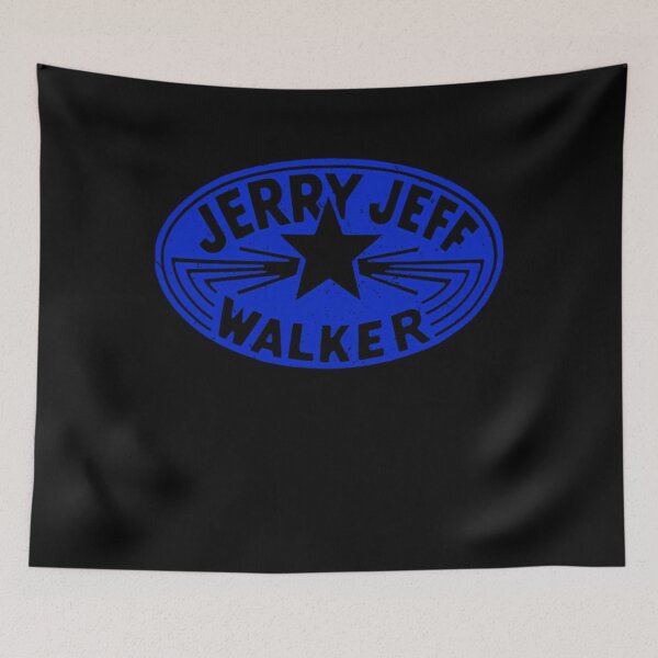Item preview, Jerry Jeff Walker Blue Logo Classic  designed and sold by balkisarts.