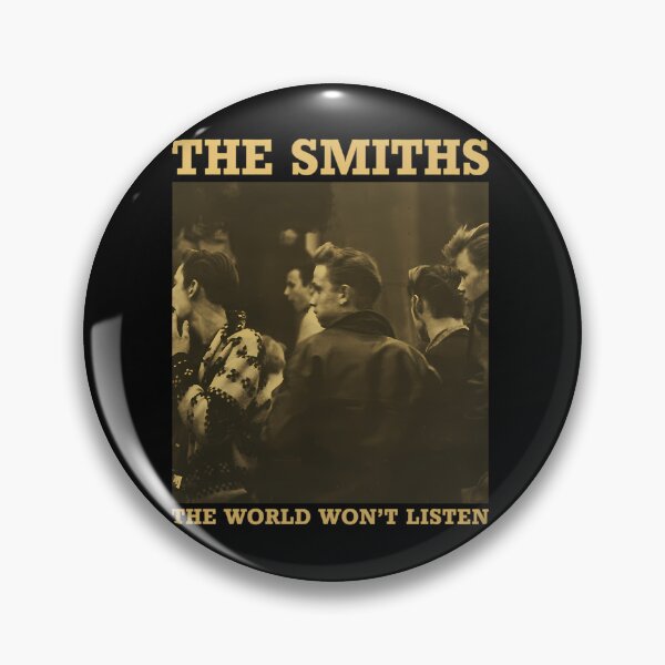 Item preview, The Smiths The World Won'T Listen Gift Men Women designed and sold by balkisarts.