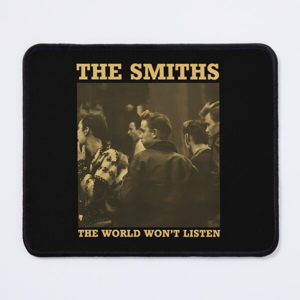 Item preview, The Smiths The World Won'T Listen Gift Men Women designed and sold by balkisarts.
