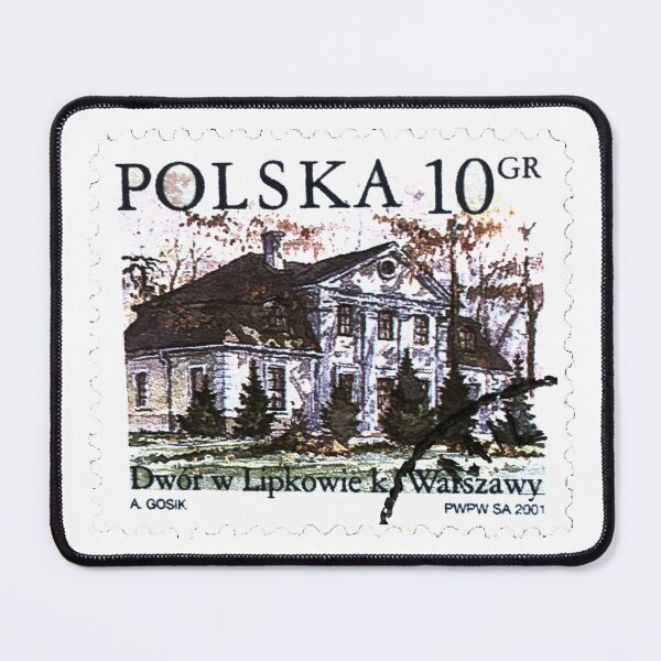 Item preview, Poland Polska Polish Vintage Warsaw Brown Postage Stamp designed and sold by red-amber65.