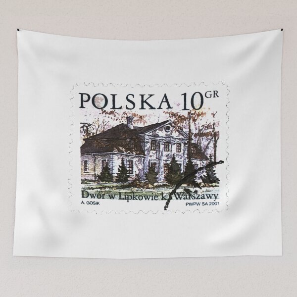 Item preview, Poland Polska Polish Vintage Warsaw Brown Postage Stamp designed and sold by red-amber65.