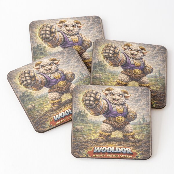 Item preview, Wooldor, Mighty-Fisted Sheep of the Pastureverse | Sheep-Man Sheepism Parody designed and sold by Thpoar.