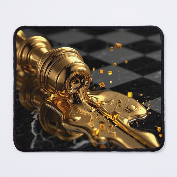 Item preview, Checkmate of Reality - Liquid Gold King designed and sold by THEARTCURATİON .